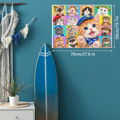 Kitten Gallery Jigsaw Puzzle 1000 Pieces