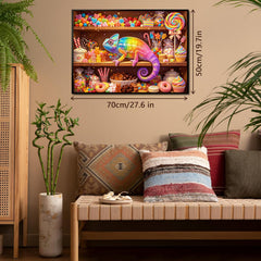 Candy Chameleon Jigsaw Puzzle 1000 Pieces