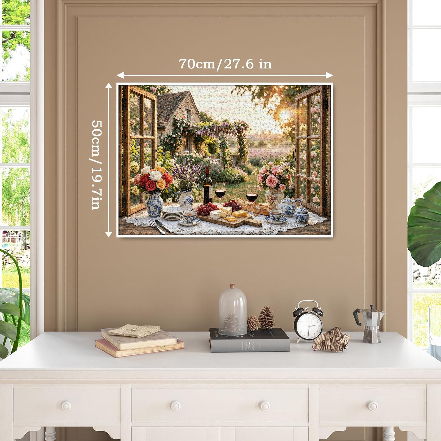 Flüstern eines Sommergarten-Puzzles, 1000 Teile