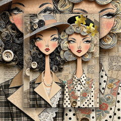 Puzzle per donne alla moda da 1000 pezzi