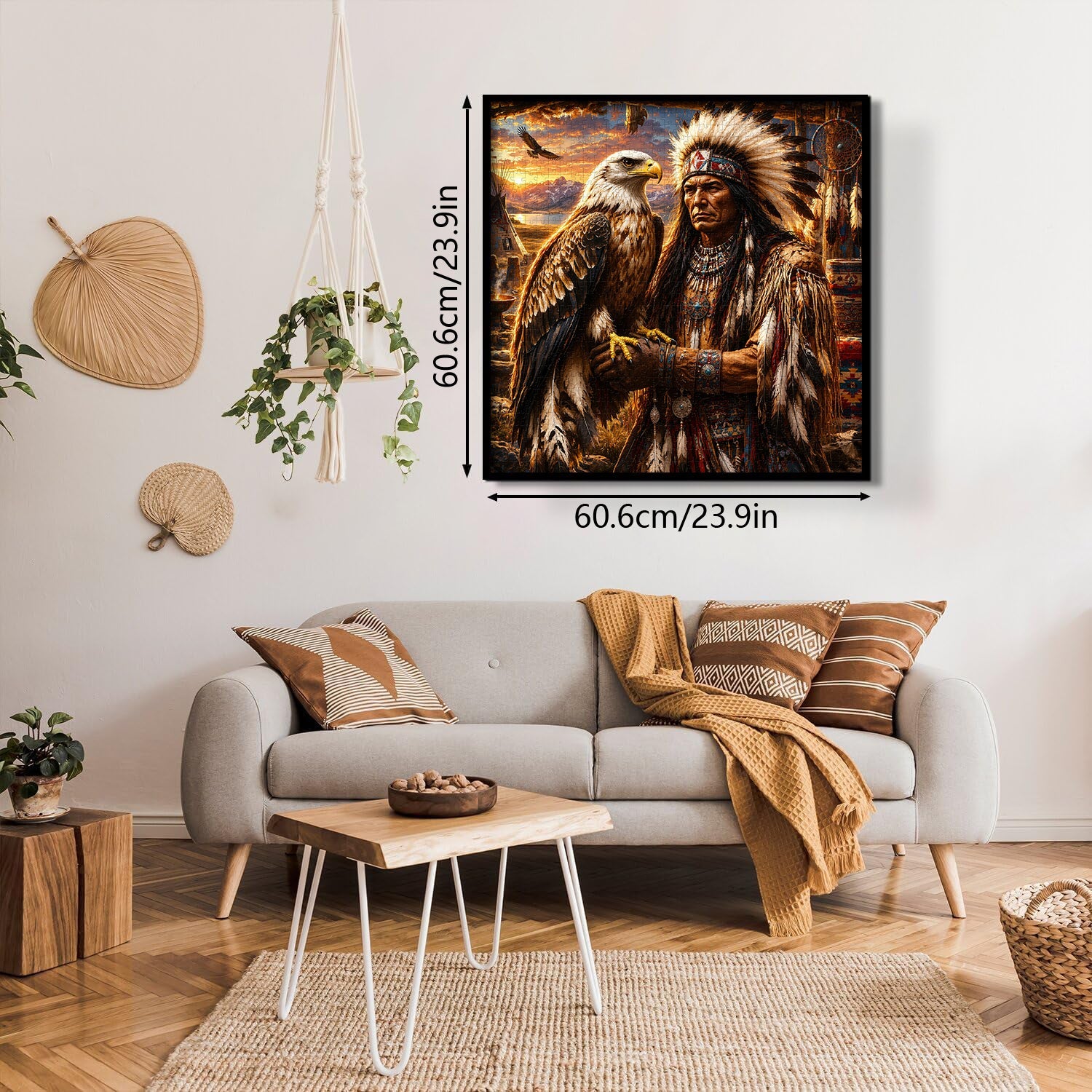 Tribal Spirit Eagle Jigsaw Puzzle 1000 Pieces