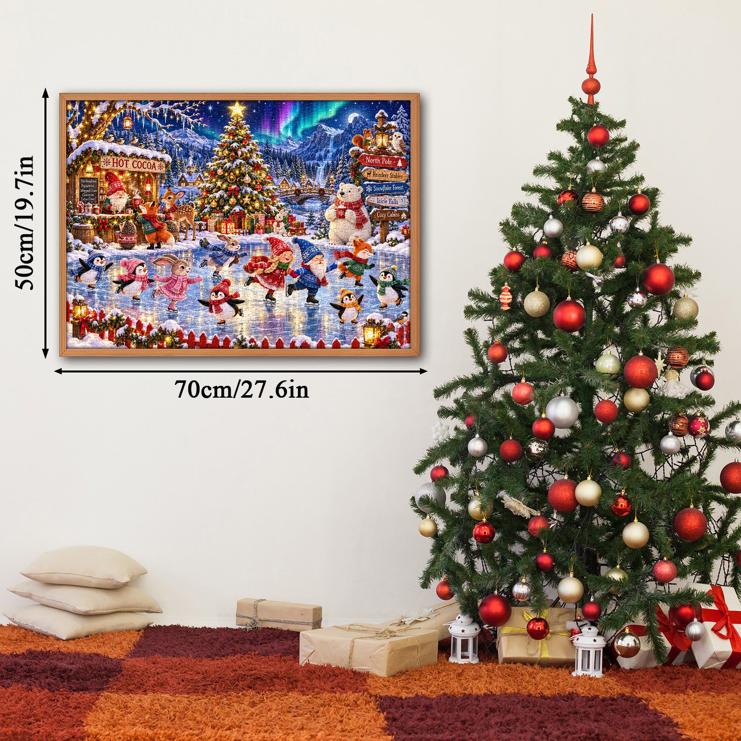 Christmas Ice Party Jigsaw Puzzle 1000 Pieces