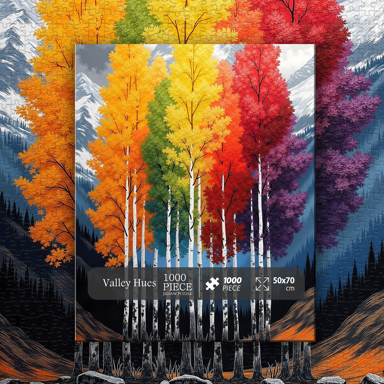 Valley Hues Jigsaw Puzzle 1000 Pieces