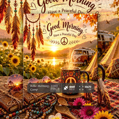 Puzzle Boho Morning Camp 1000 pezzi