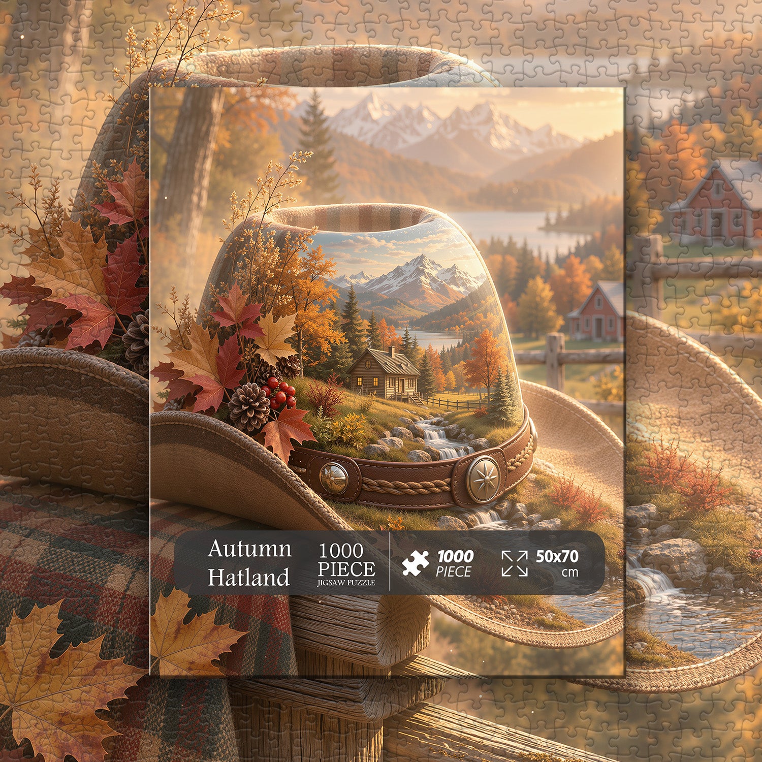 Autumn Hatland Jigsaw Puzzle 1000 Pieces