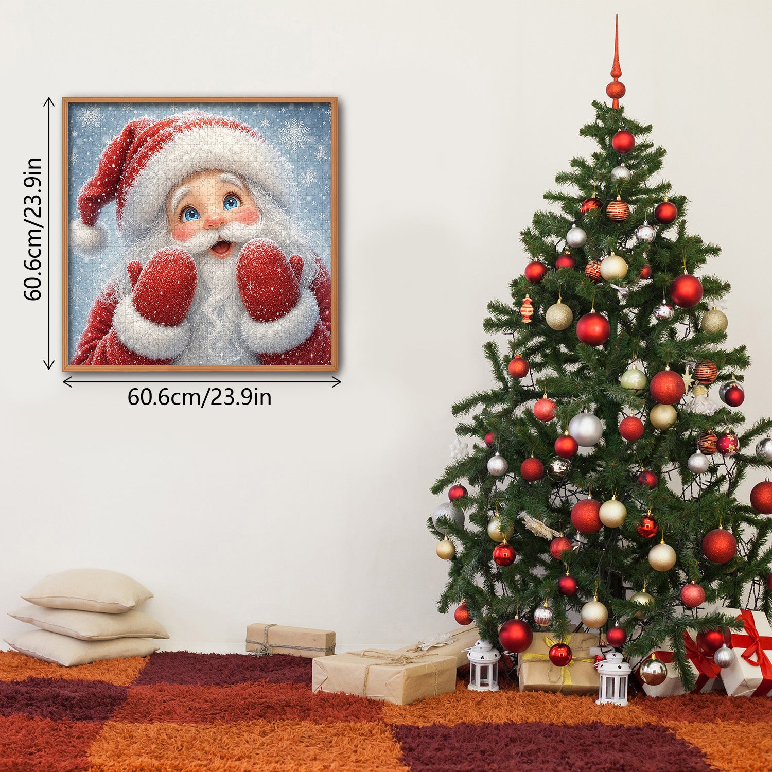 Santa’s Winter Delight Jigsaw Puzzle 1000 Pieces