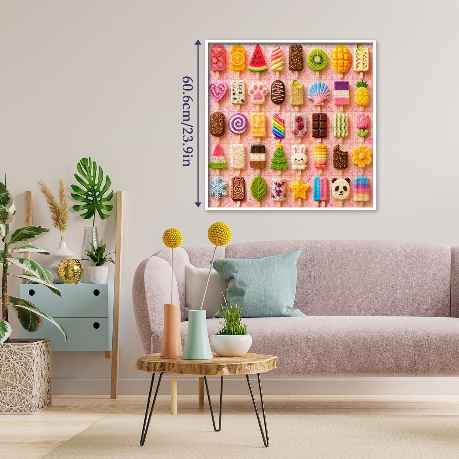 Colorful Popsicles Jigsaw Puzzle 1000 Pieces