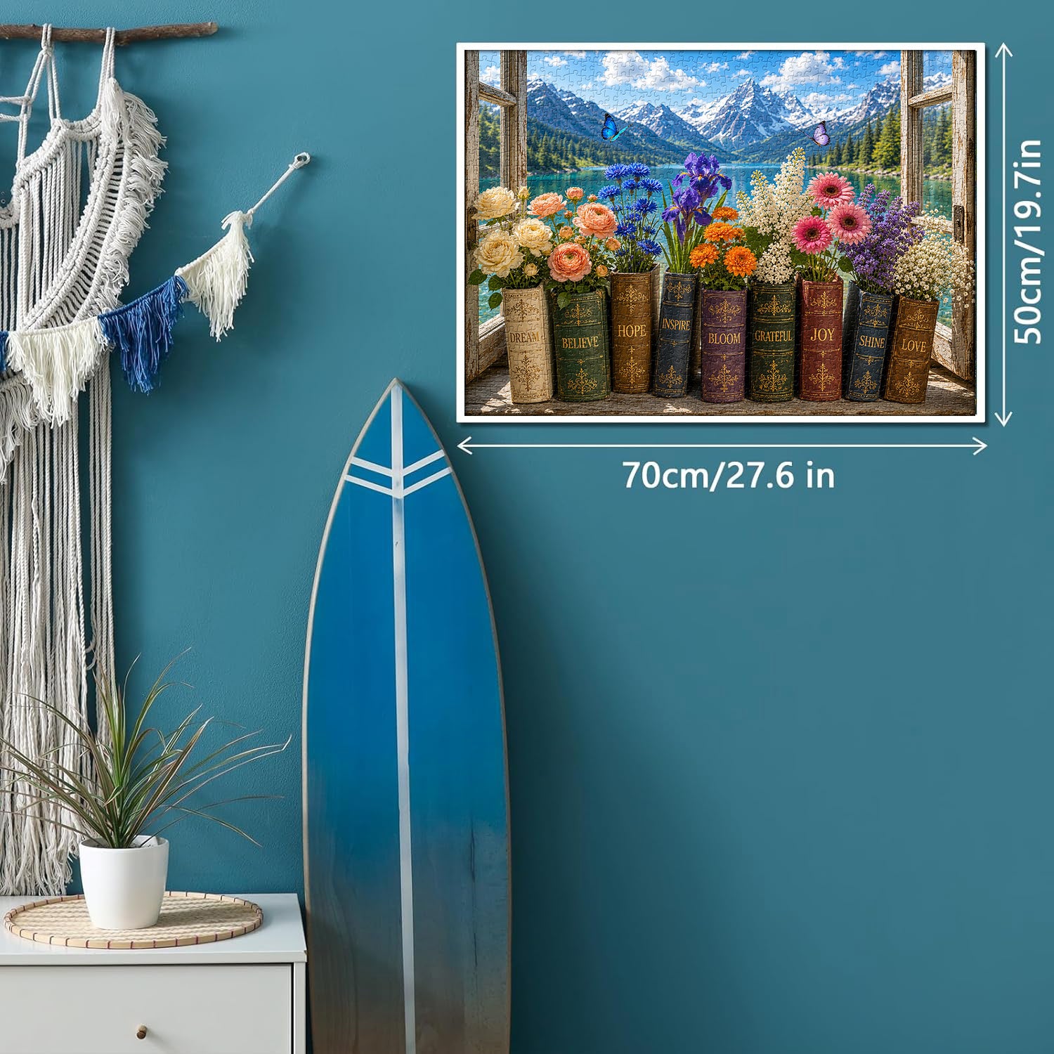 Blossom Book Vases Jigsaw Puzzle 1000 Pieces