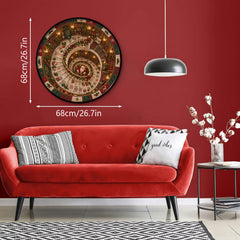 Santa’s Spiral Library Jigsaw Puzzle 1000 Pieces