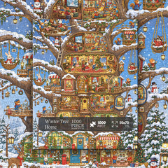 Winter Tree Home Jigsaw Puzzle 1000 Pieces