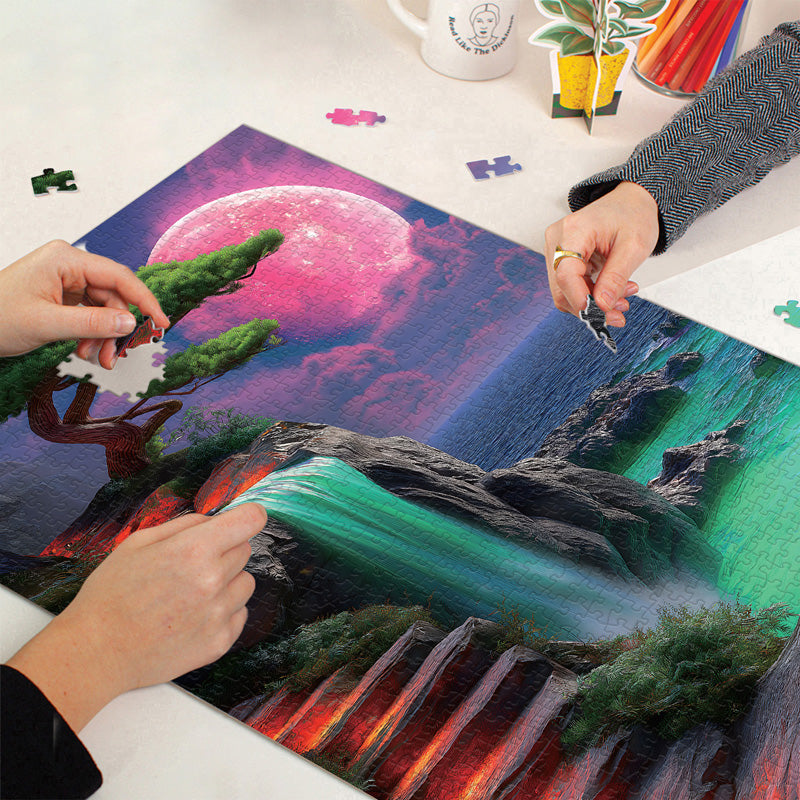 Moonlight Fairyland Jigsaw Puzzle 1000 Pieces