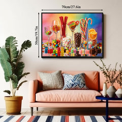 Colorful Candy Feast Jigsaw Puzzle 1000 Pieces