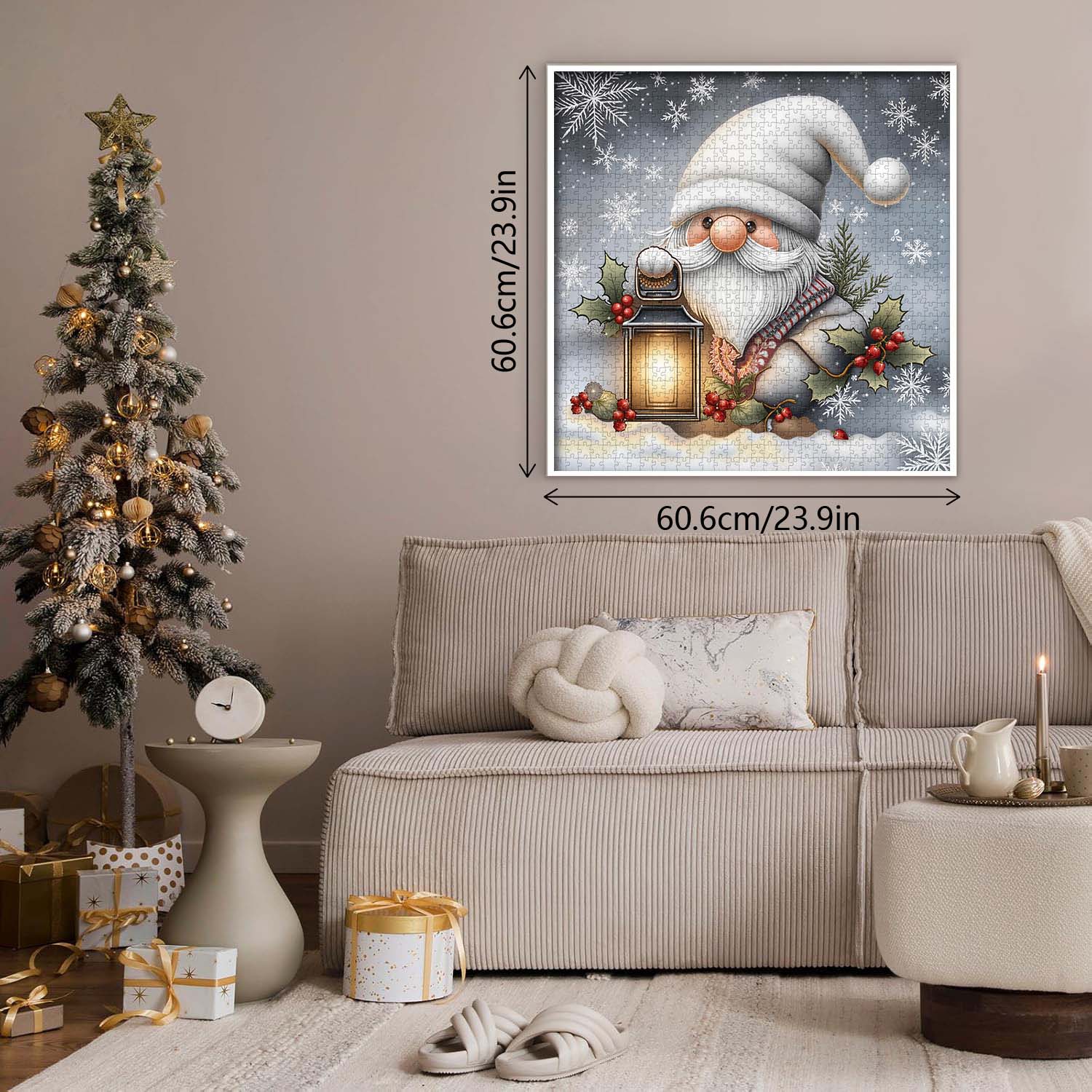 Puzzle gnome invernale 1000 pezzi