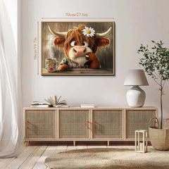 Cow's Melancholy Moment Jigsaw Puzzle 1000 Pieces