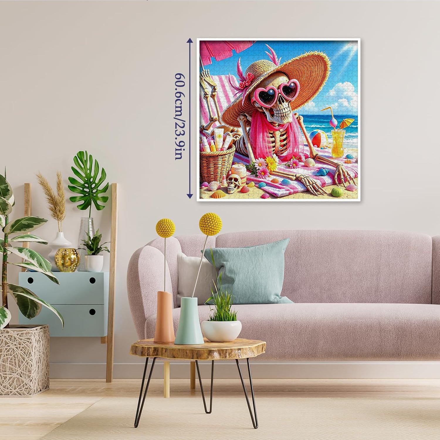 Skeleton Beach Vacation Jigsaw Puzzle 1000 Pieces