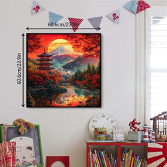 Fuji's Autumn Elegance Puzzle 1000 Teile