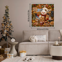 Snowman Baker Jigsaw Puzzle 1000 Pieces