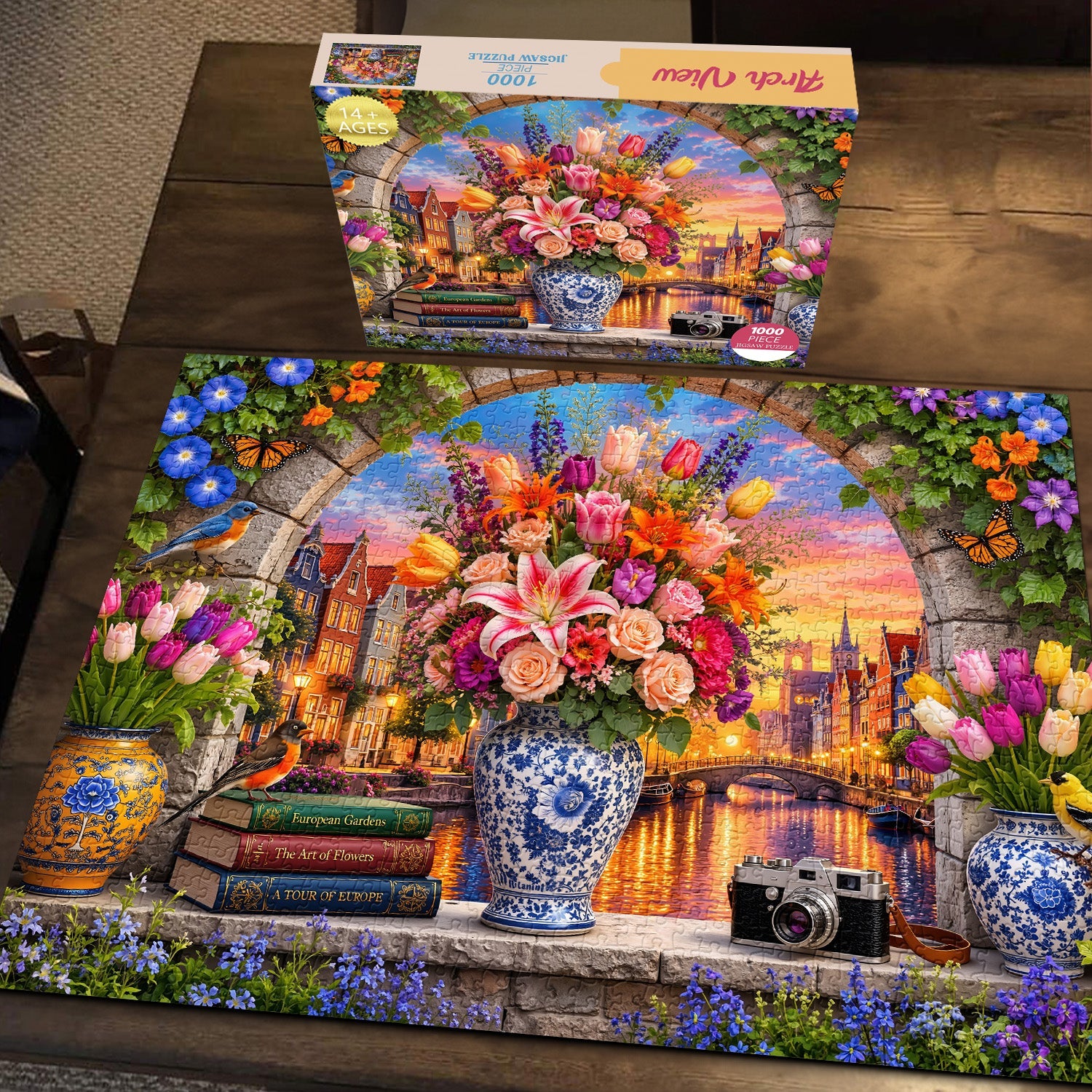 Arch View Jigsaw Puzzle 1000 Pieces