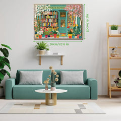 Blooming Bookstore Jigsaw Puzzle 1000 Pieces