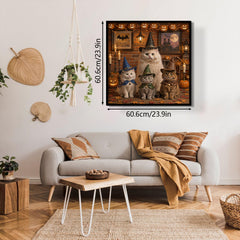Puzzle magico del gattino di Halloween 1000 pezzi