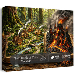 Tale Book of Two Worlds Jigsaw Puzzle 1000 Pieces