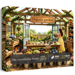 Puzzle Le Fleuriste de la Serre 1000 Pièces