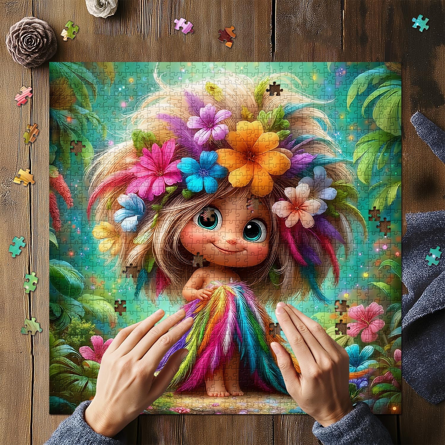 Bloom Fairy Jigsaw Puzzle 1000 Pieces