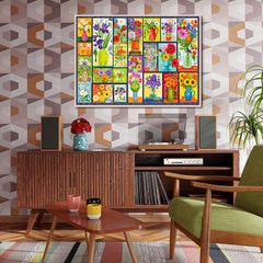 Floral Collage Jigsaw Puzzle 1000 Pieces