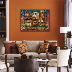 Home in Night Jigsaw Puzzle 1000 Pieces
