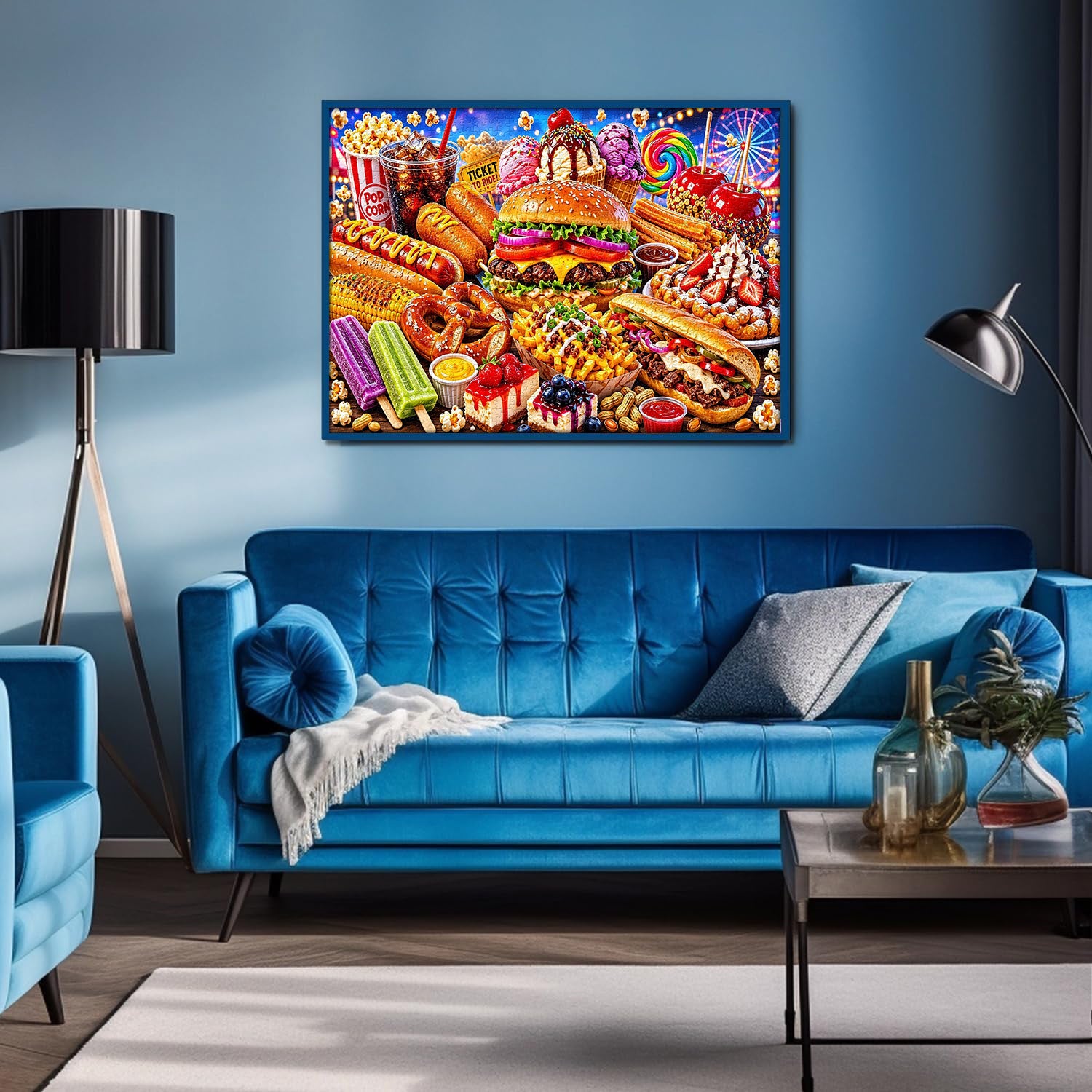 Carnival Food Fiesta Jigsaw Puzzle 1000 Pieces