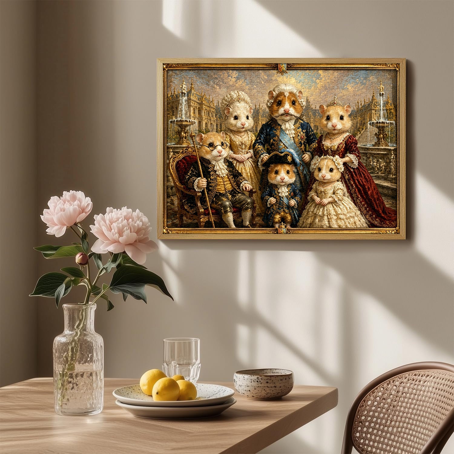 Chateau Hamster Kin Jigsaw Puzzle 1000 Pieces