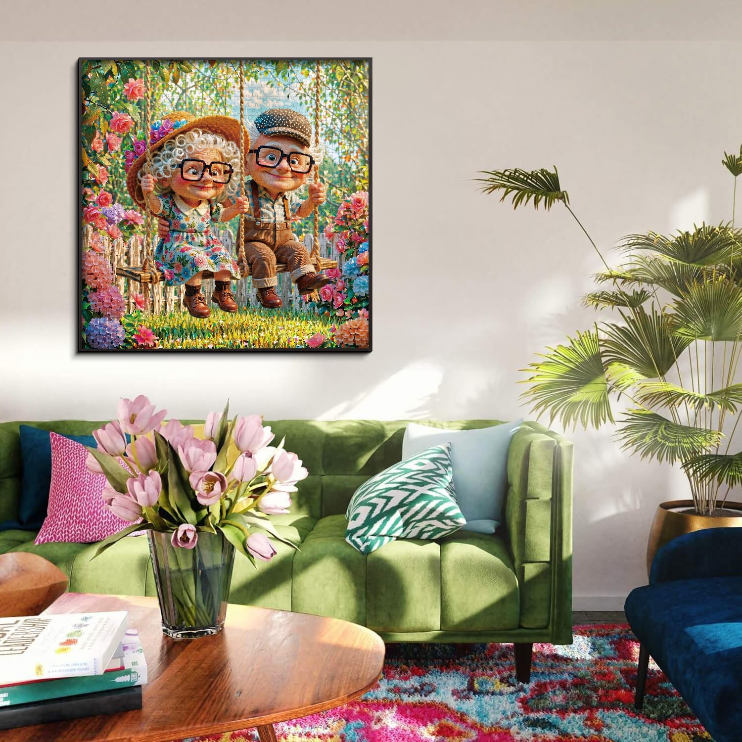 Sweet Swing Jigsaw Puzzle 1000 Pieces