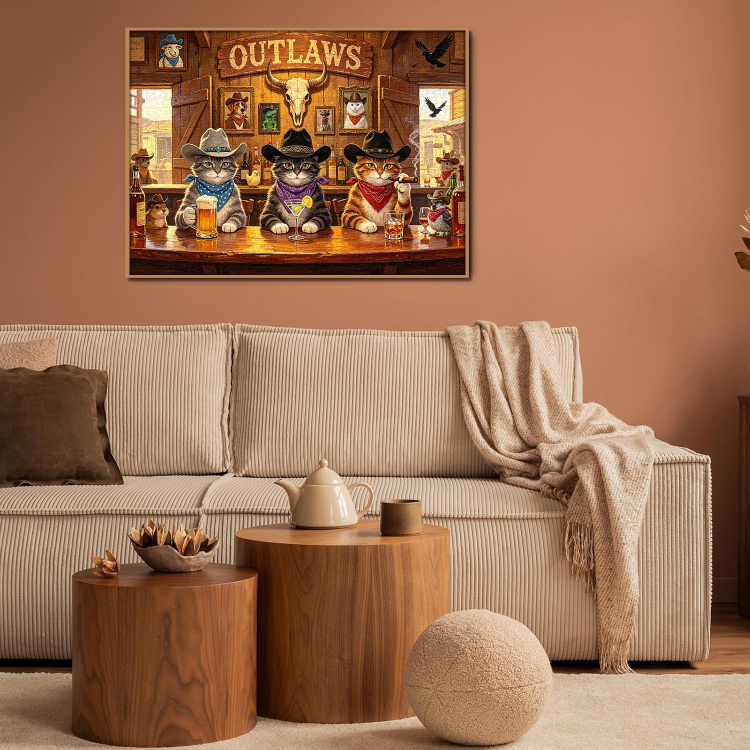 Puzzle Saloon Kitties da 1000 pezzi