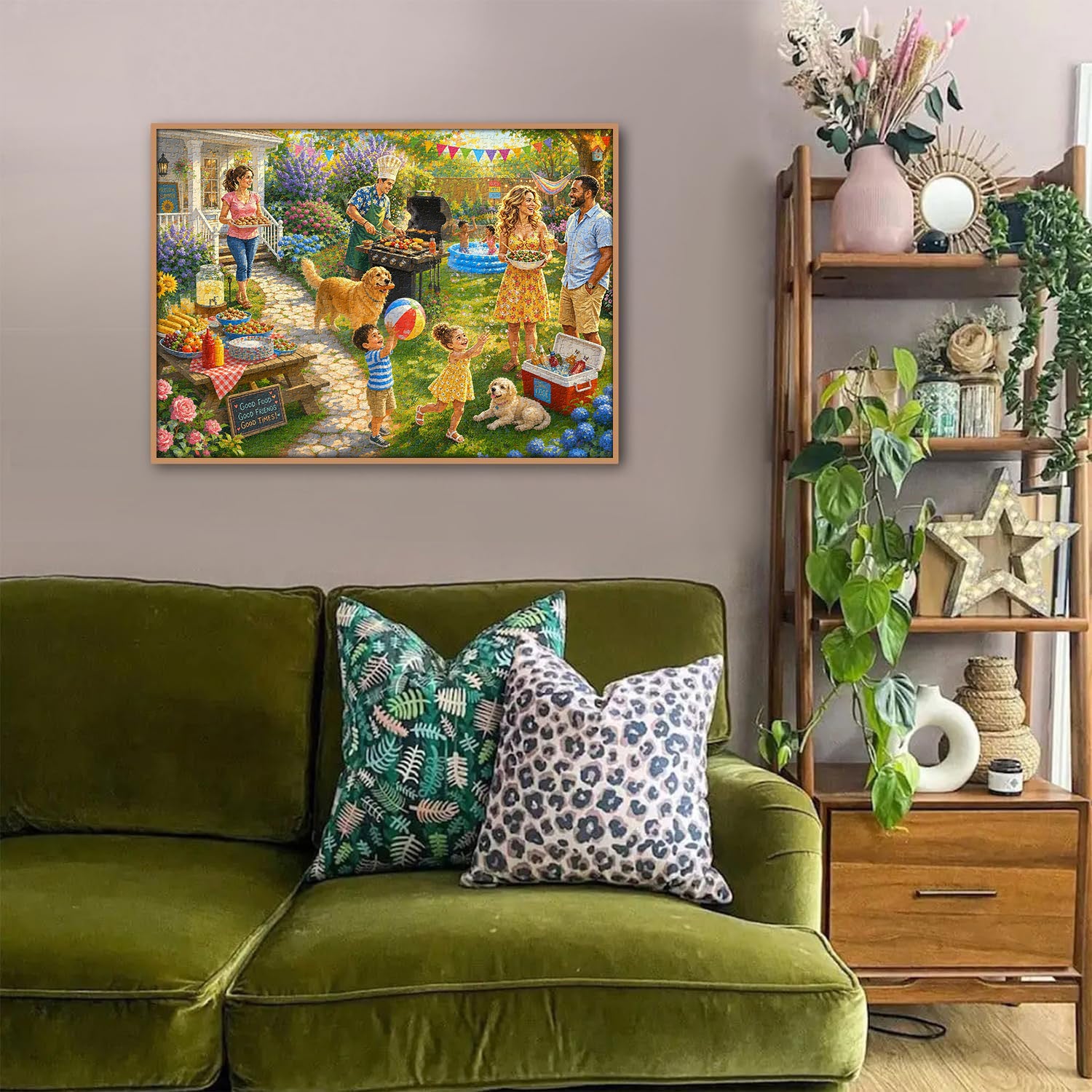 Summer Gathering Jigsaw Puzzle 1000 Pieces