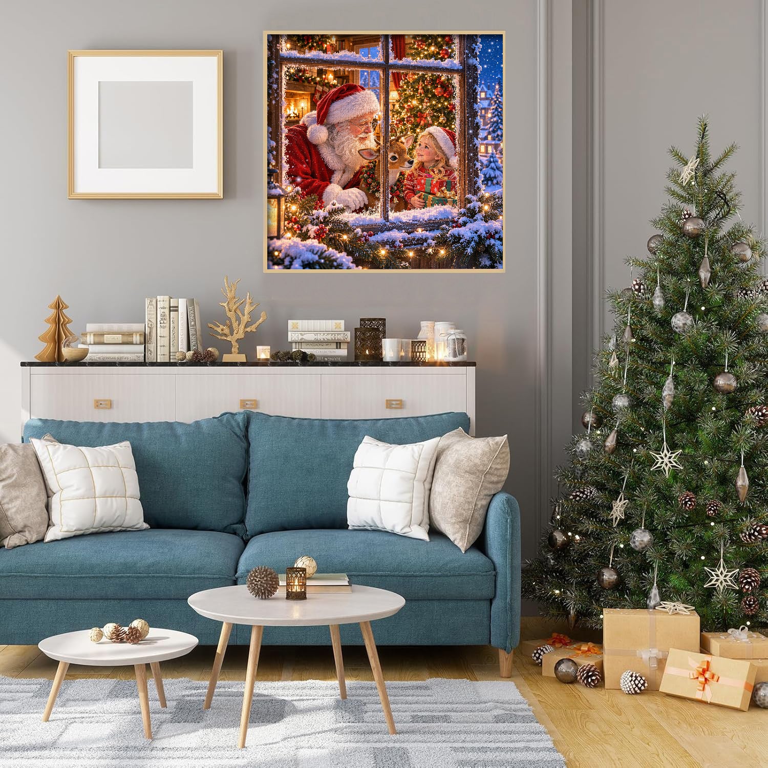 Christmas Window Jigsaw Puzzle 1000 Pieces
