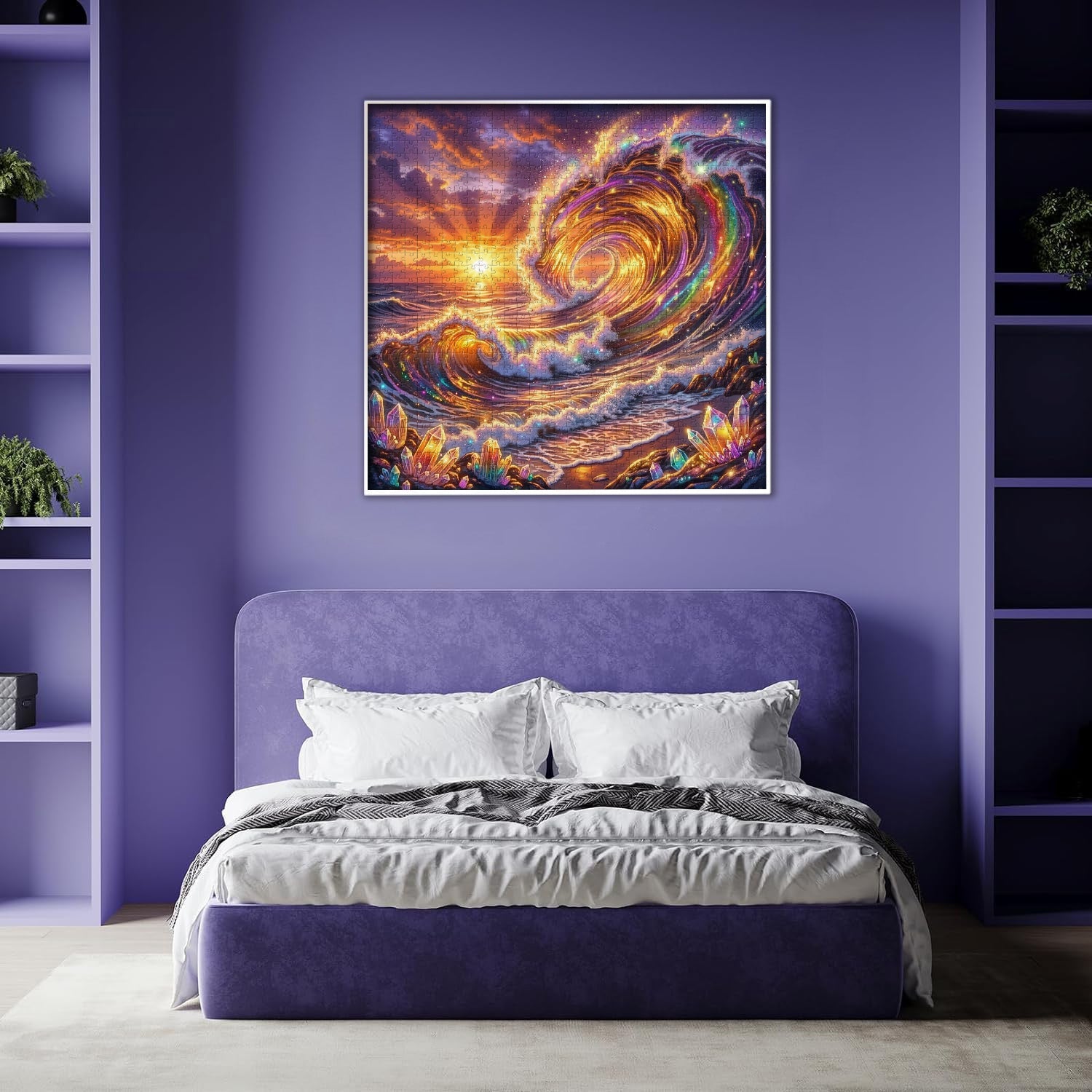 Puzzle L'alba dei cristalli 1000 pezzi