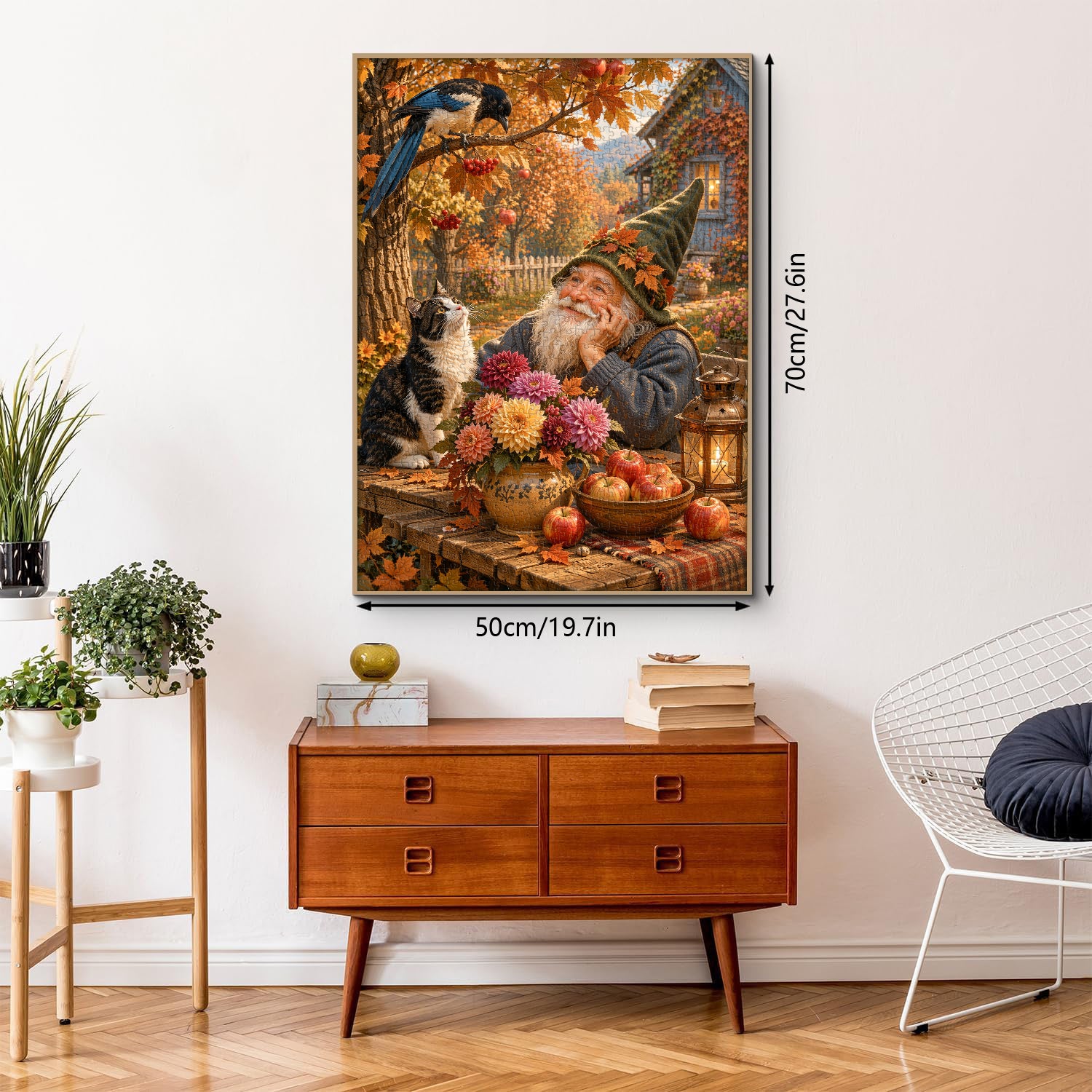 Old Friends in Autumn Jigsaw Puzzle 1000 Pieces