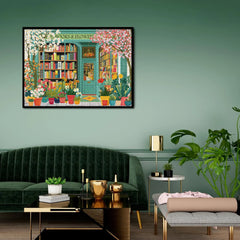 Blooming Bookstore Jigsaw Puzzle 1000 Pieces