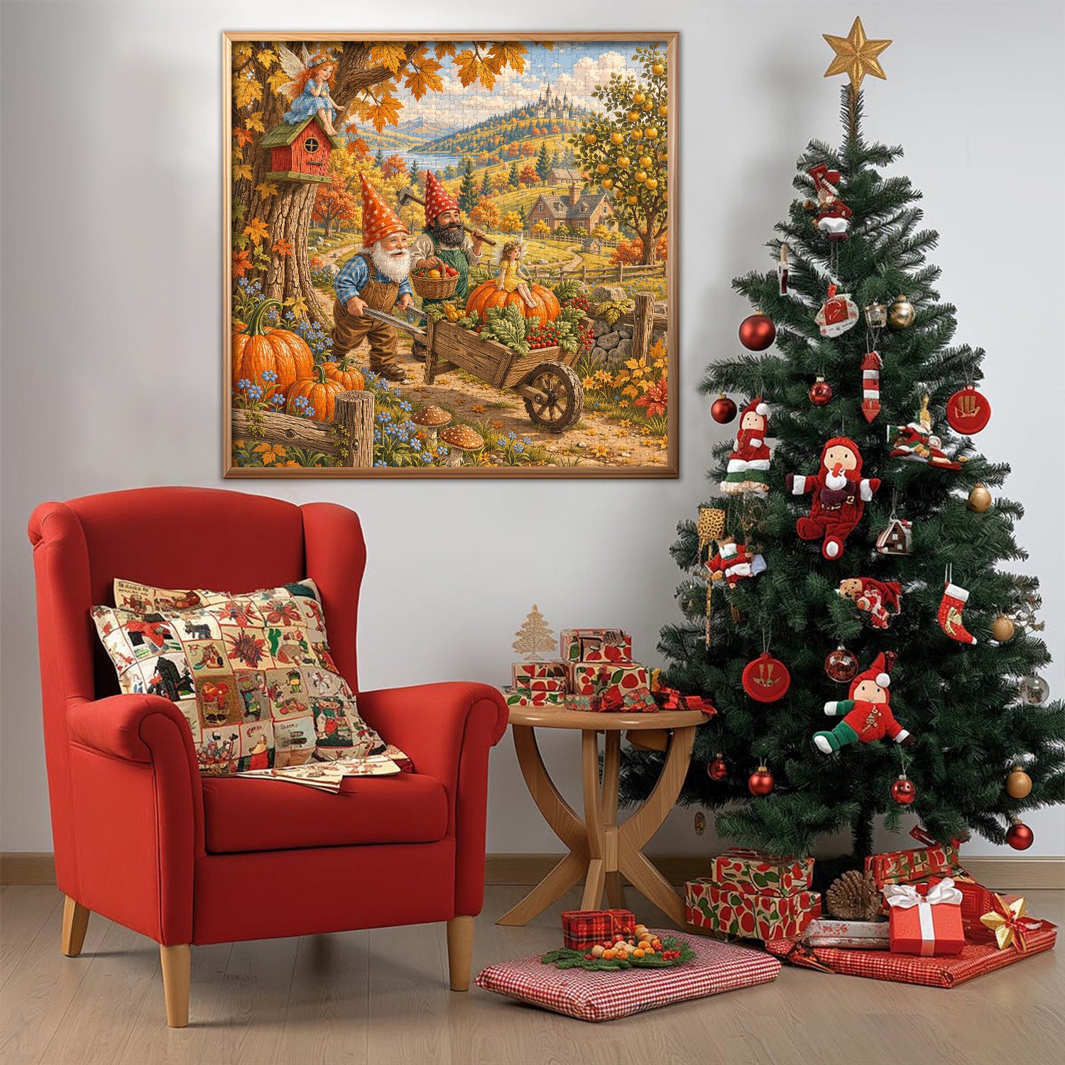 Autumn Whimsy Jigsaw Puzzle 1000 Pieces
