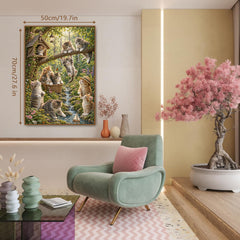 Woodland Kittens Jigsaw Puzzle 1000 Pieces