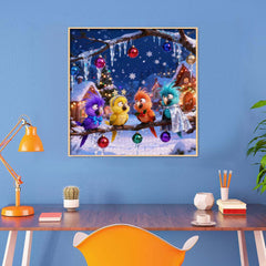 Colorful Birds Workshop Jigsaw Puzzle 1000 Pieces