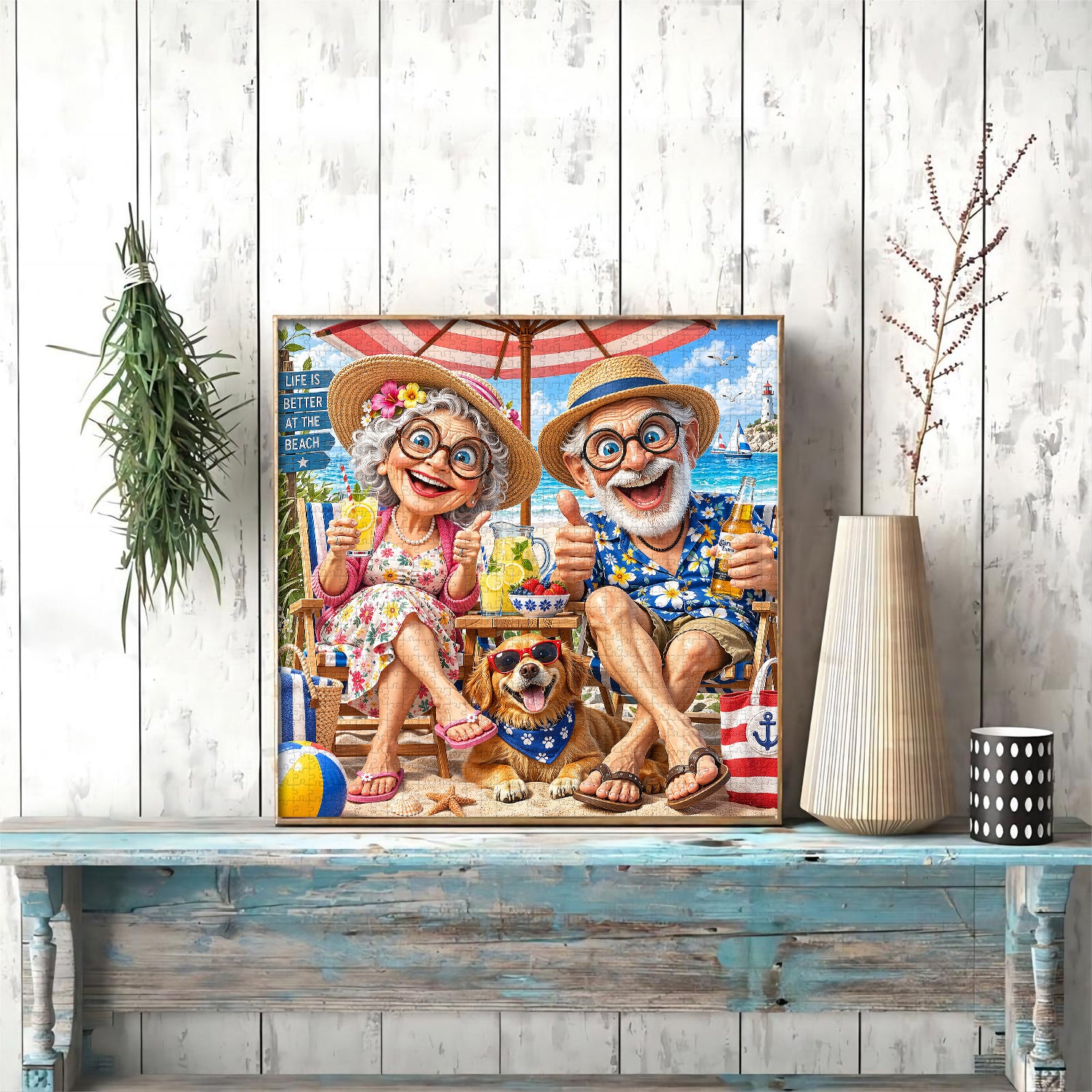 Coastal Cheers Jigsaw Puzzle 1000 Pieces