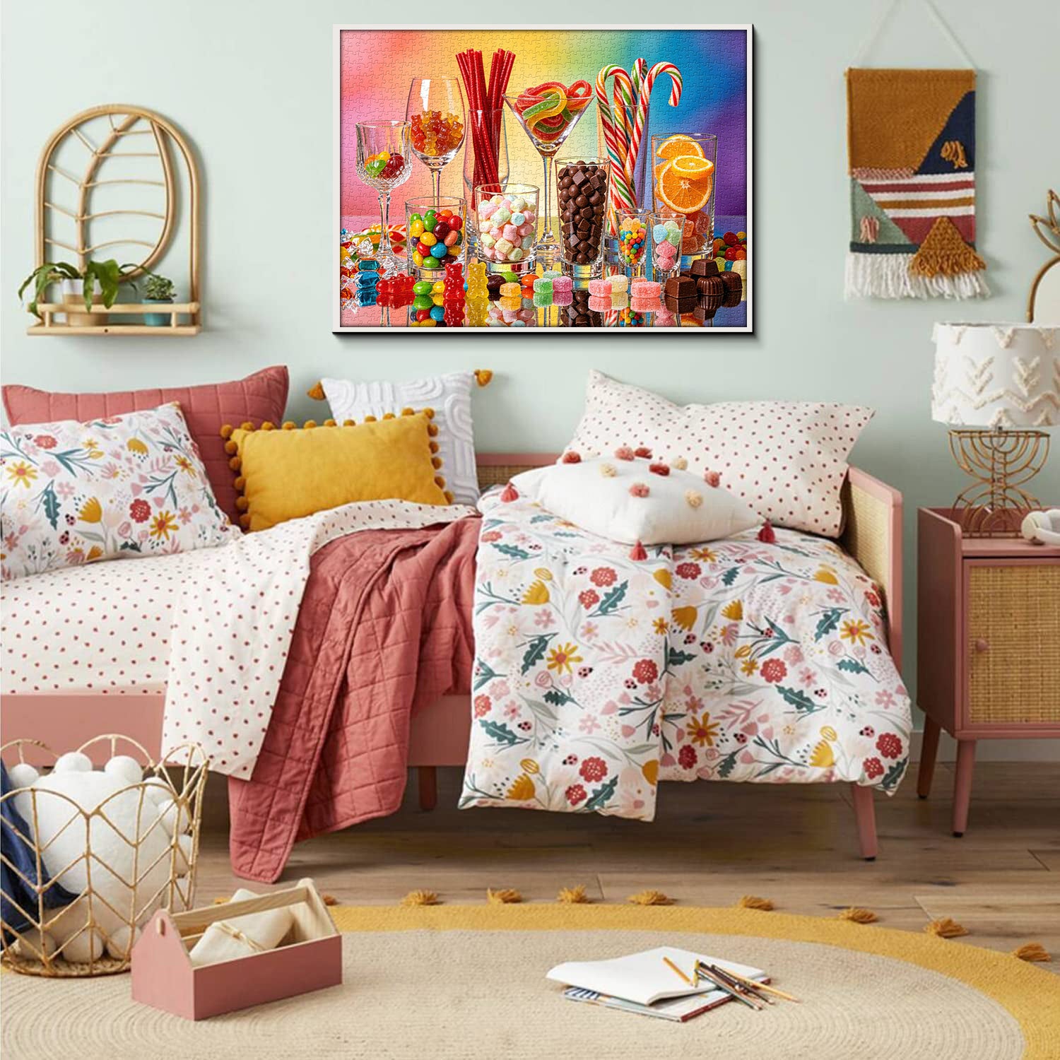 Colorful Candy Feast Jigsaw Puzzle 1000 Pieces