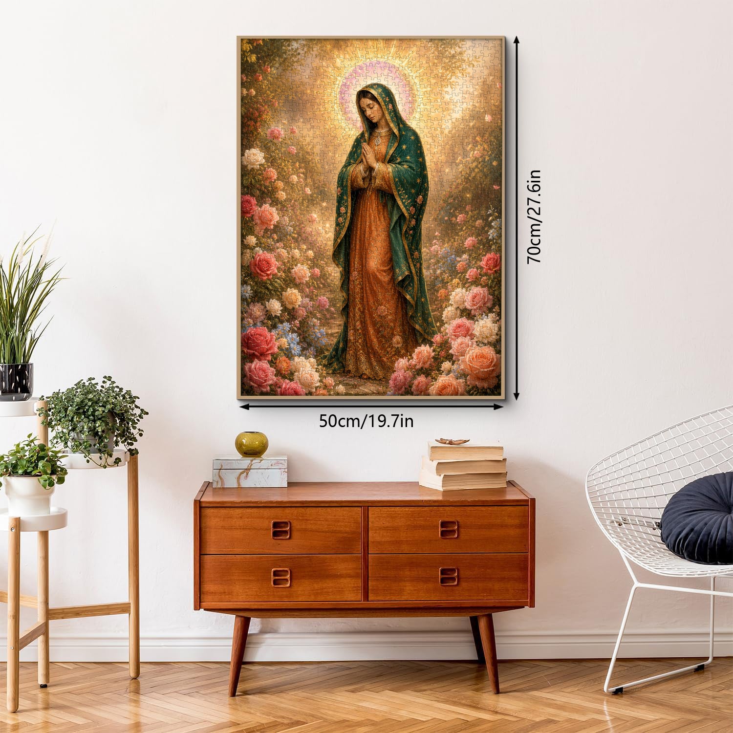 Blessings Among Roses Jigsaw Puzzle 1000 Pieces