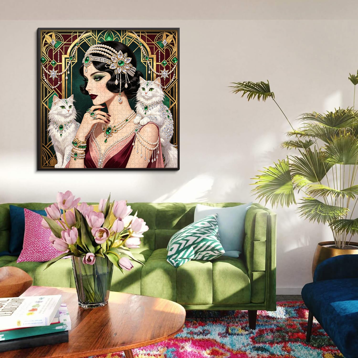 The Emerald Muse Jigsaw Puzzle 1000 Pieces