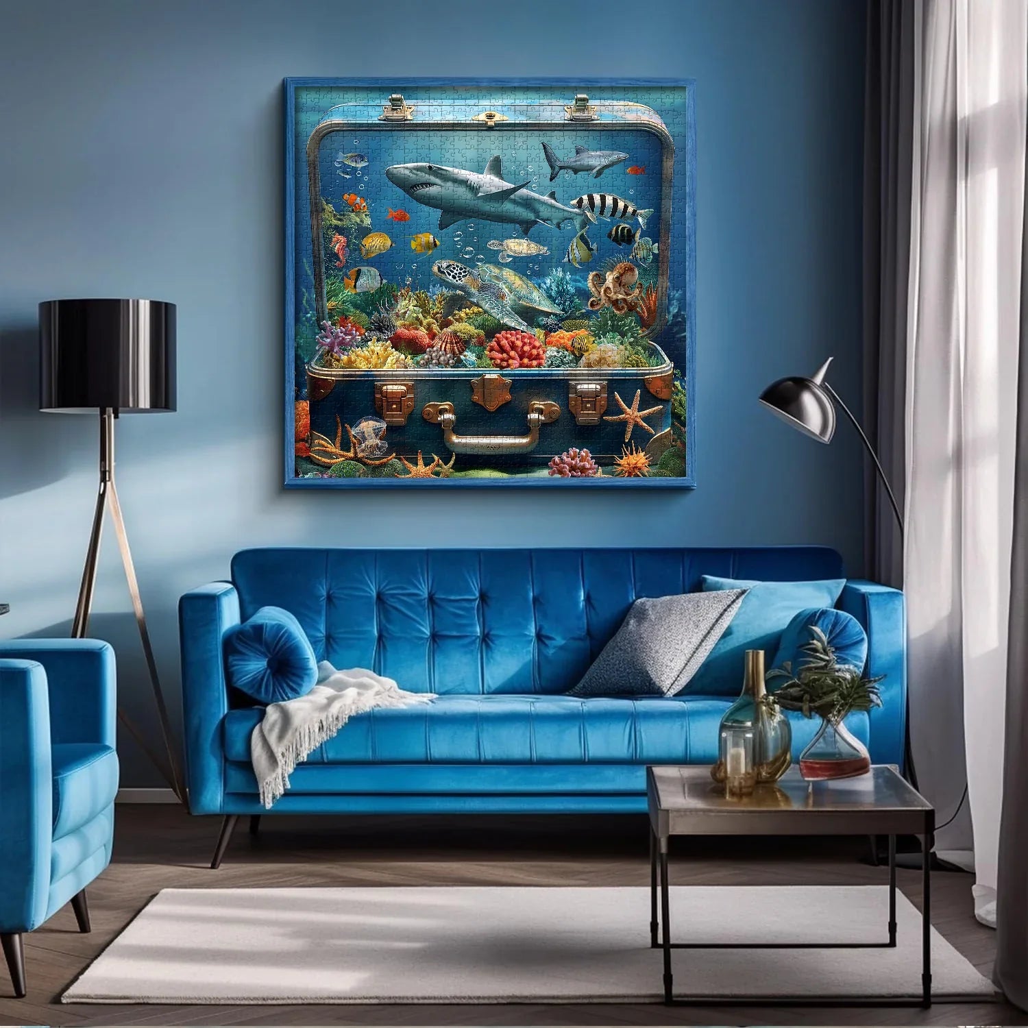 Sea in Box Jigsaw Puzzle 1000 Pieces