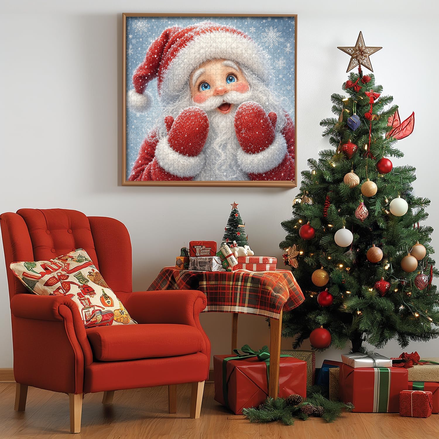 Santa’s Winter Delight Jigsaw Puzzle 1000 Pieces