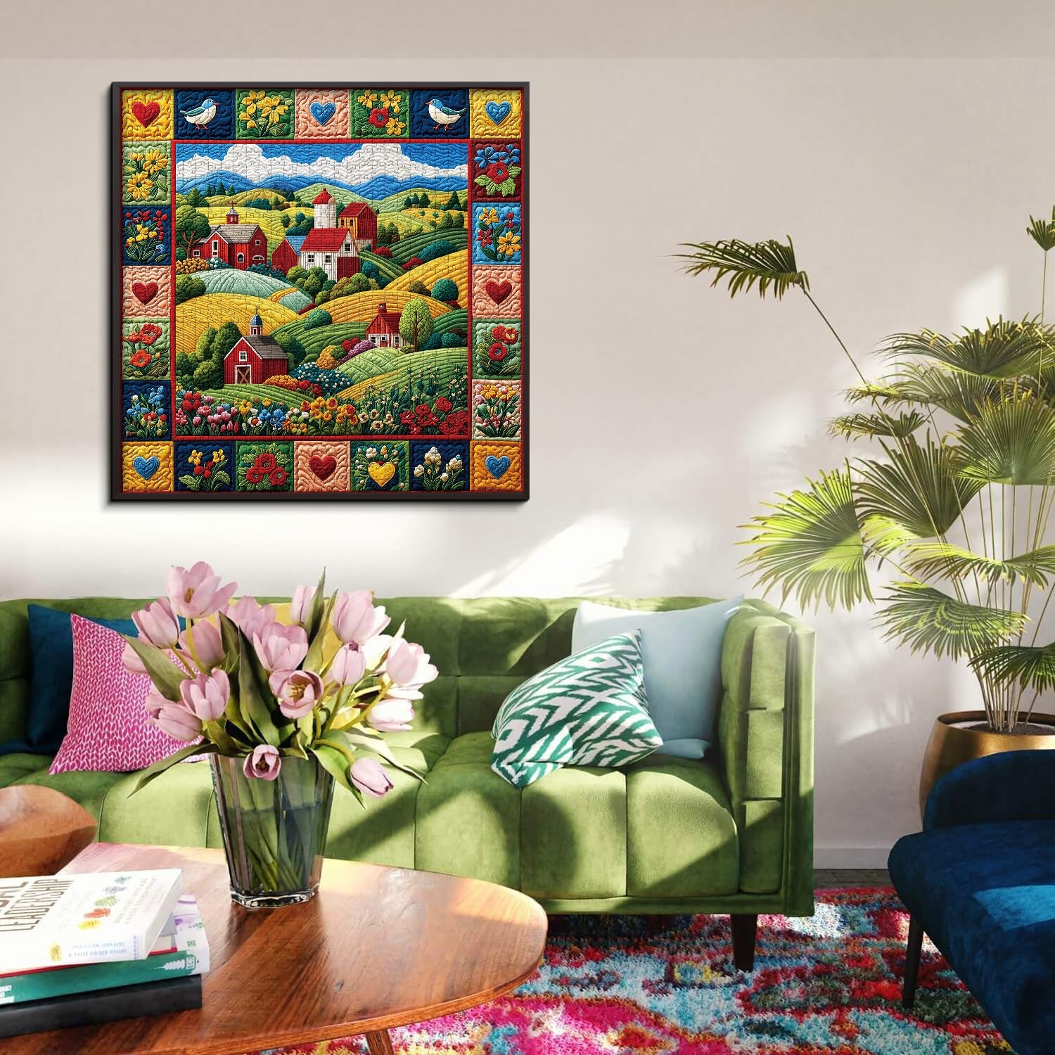 Puzzle trapuntato Homestead 1000 pezzi