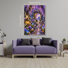 Wisteria Garden Jigsaw Puzzle 1000 Pieces