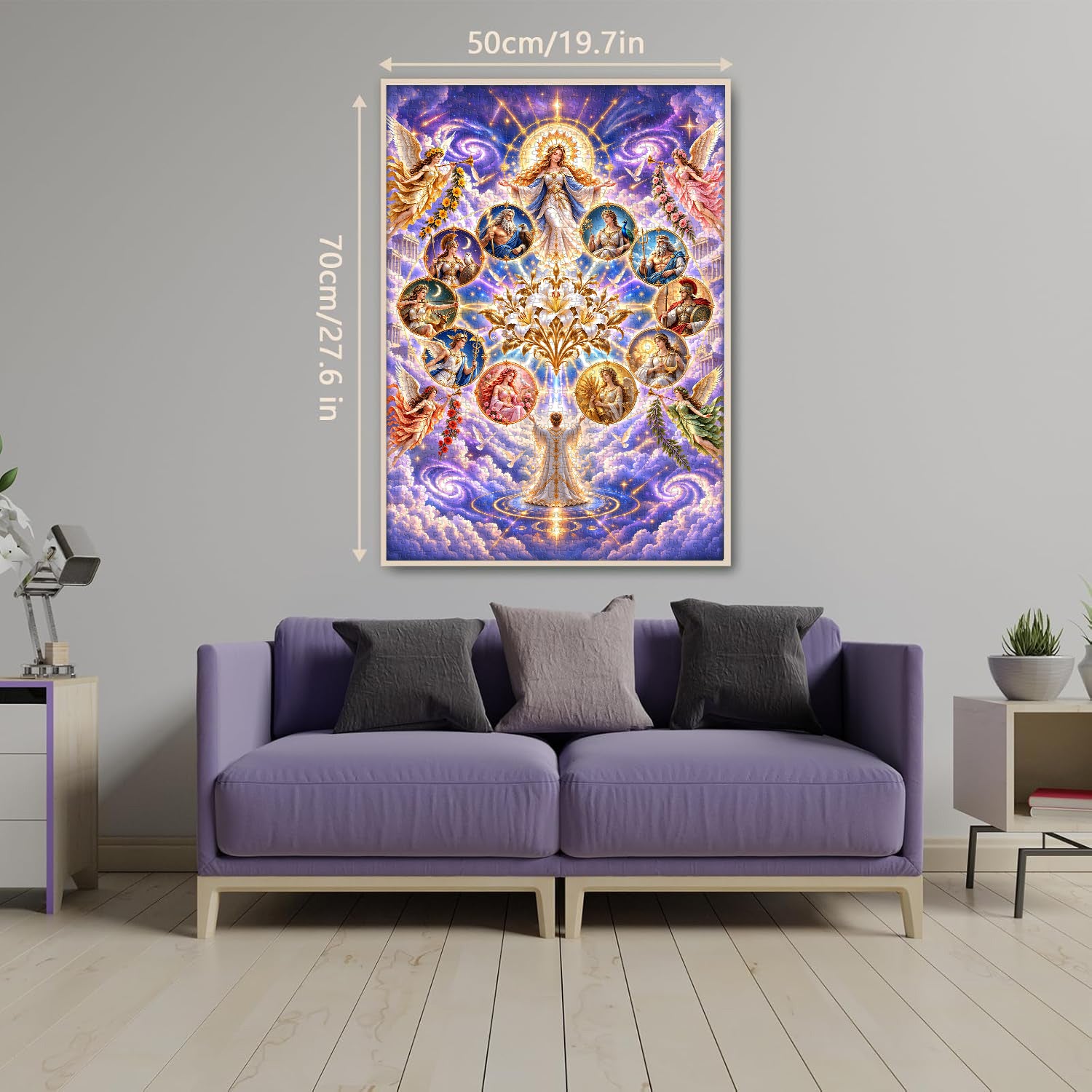 Greek Divine Pantheon Jigsaw Puzzle 1000 Pieces